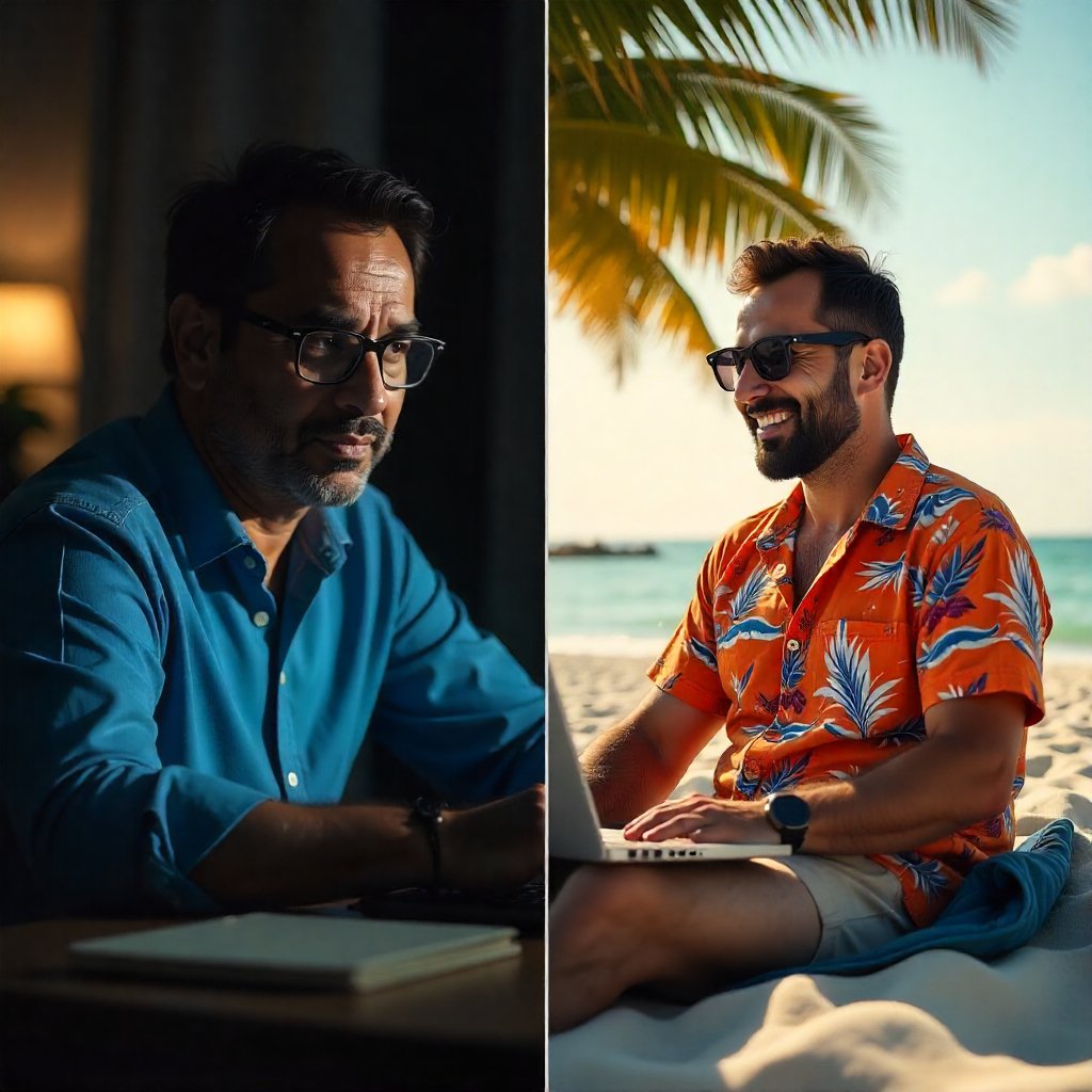 Before and after success with Millionaire Partner System