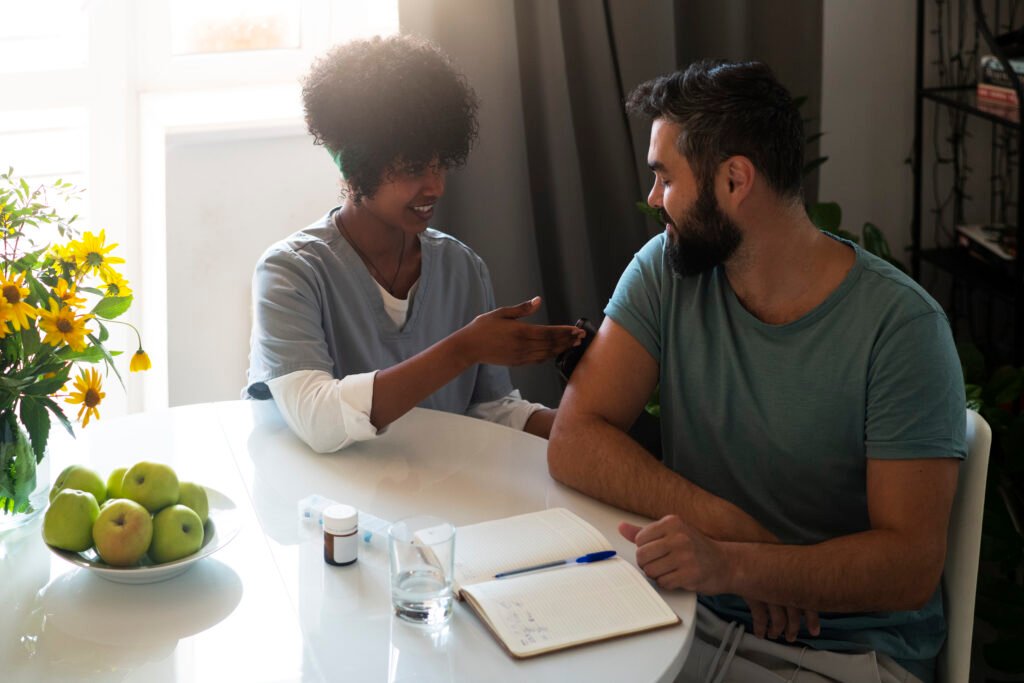 Happy user sharing testimonial about Pep Tonic results