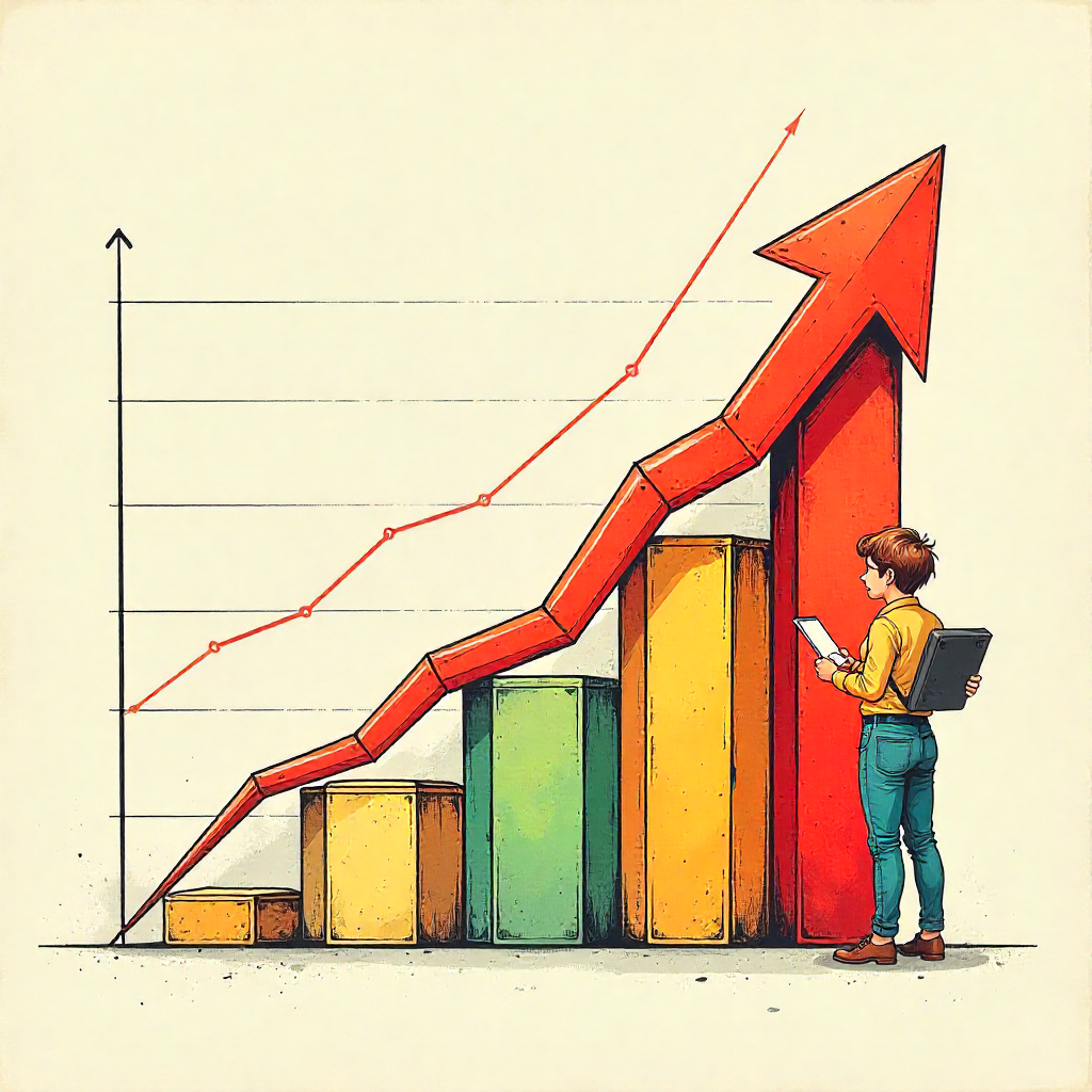 Chart comparing ad ROI between TikTok Ad Strategy Accelerator users and non-users.