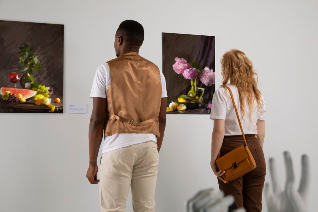 OpenArt AI online gallery displaying a grid of community artworks created with AI, showing variety and creativity.