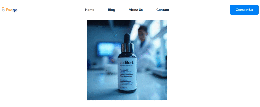 Audifort — The Breakthrough Hearing Support Formula Revolutionizing Ear Health in 2025