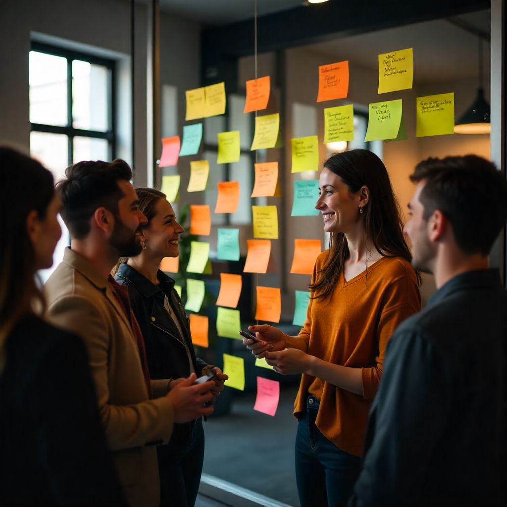 Diverse group of creators including content creators, musicians, bloggers, and music producers collaborating in a creative workspace.