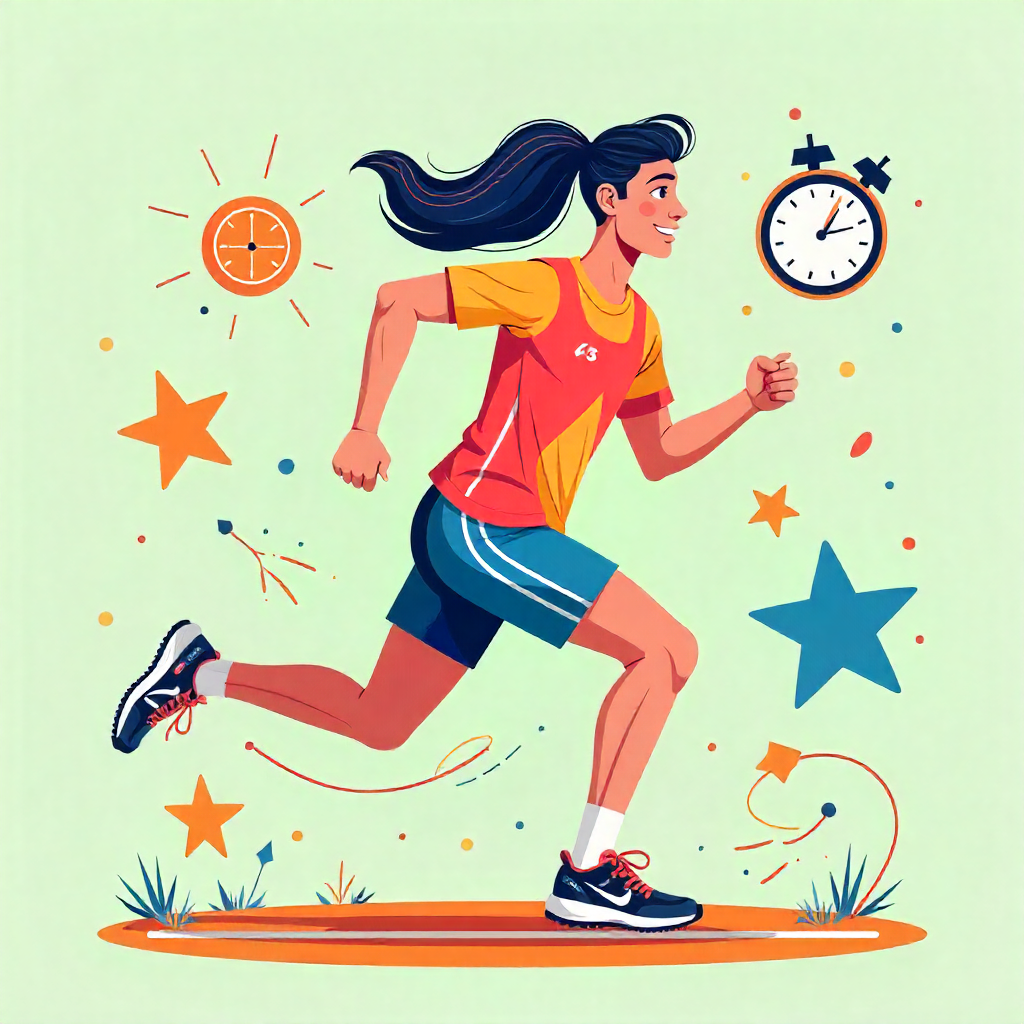 Icons representing Stratos user archetypes: entrepreneur, student, athlete, gamer, and parent.