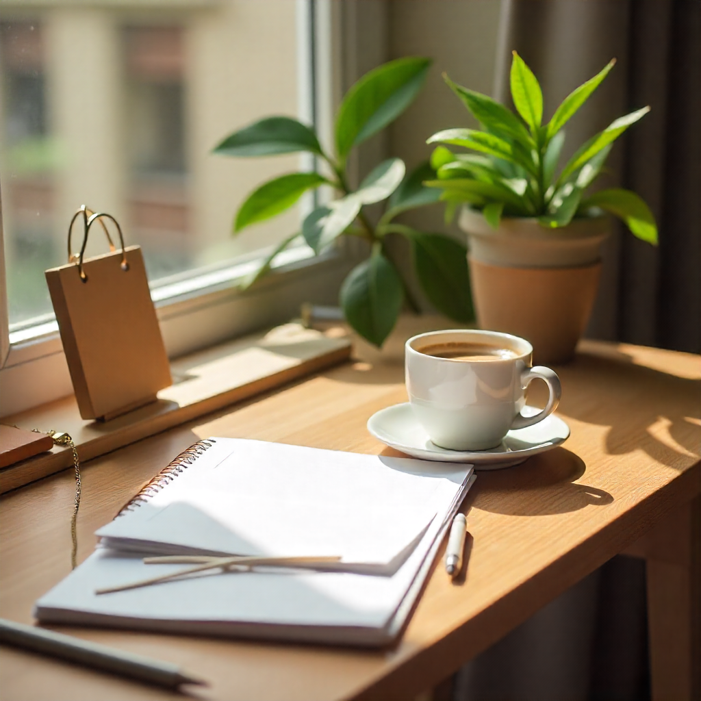 Lifestyle collage showing morning, evening, productivity, and self-care rituals that illustrate daily wellness routines with OurRitual